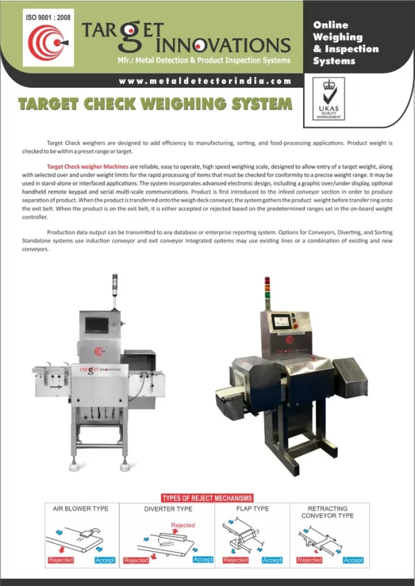 Checkweigher System