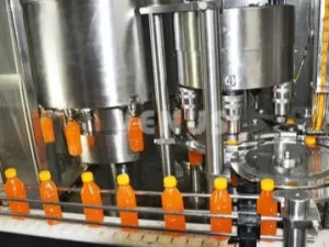Juice Bottle Rinsing Filling Machine